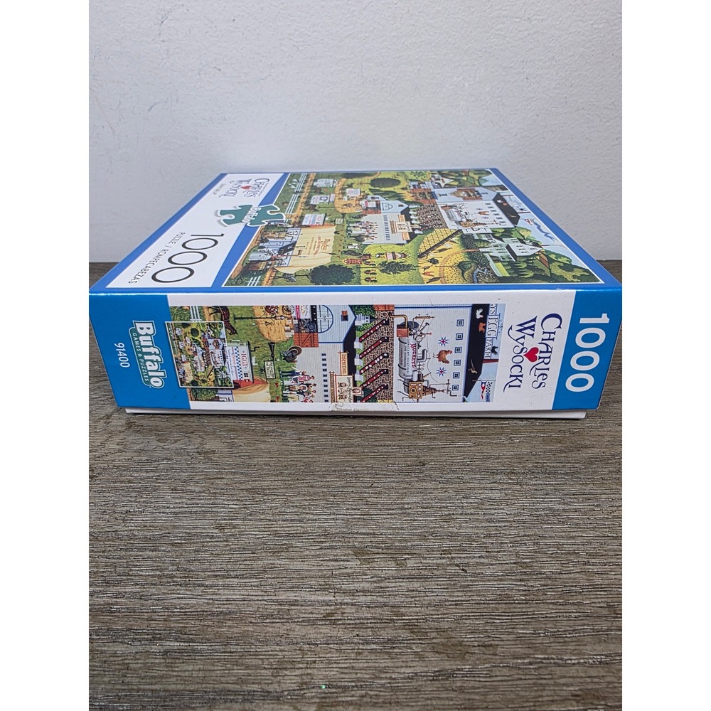 Sunny Side Up - 1000 Piece Jigsaw Puzzle by Charles Wysocki and Buffalo Games - Picture 6 of 7